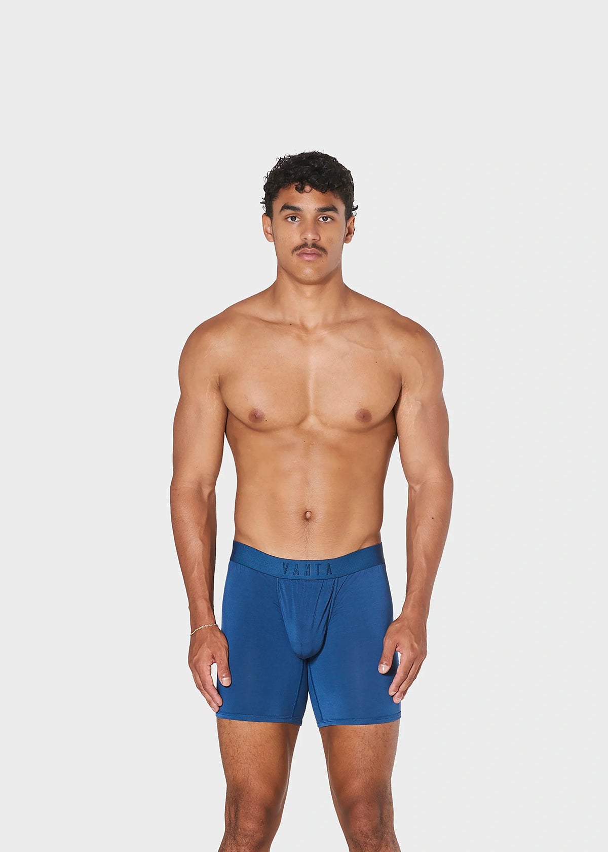BLUE (LONG) (BIG POUCH)