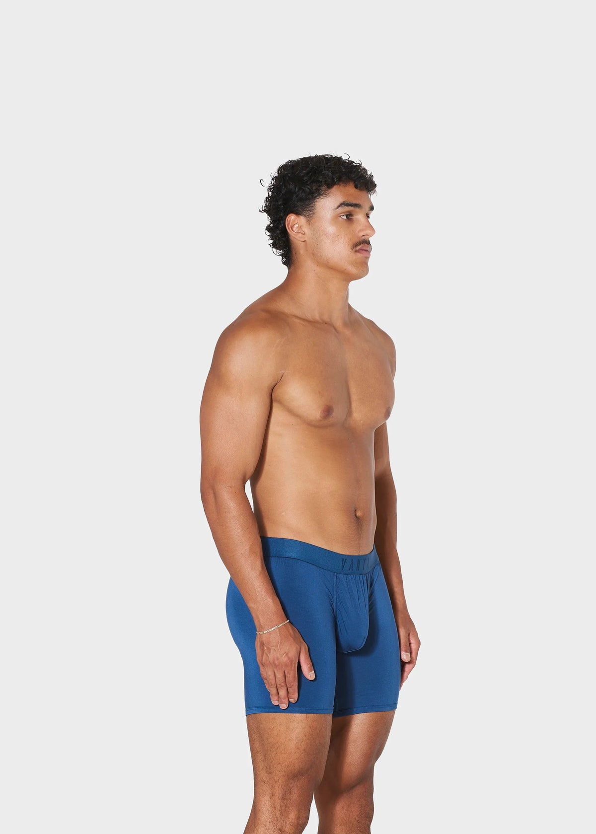 BLUE (LONG) (BIG POUCH)