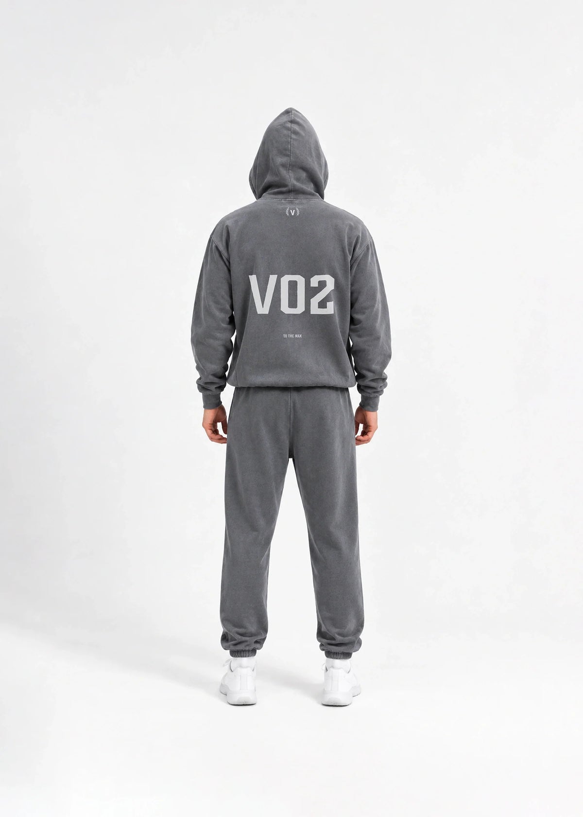 AGED BLACK SWEAT PANTS